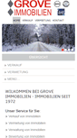 Mobile Screenshot of grove-immobilien.de
